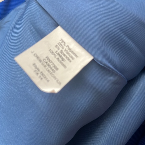 JCrew Blue Skirt - Picture 5 of 6